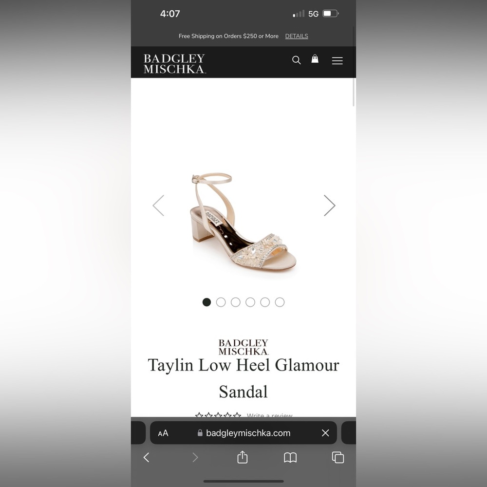 Badgley Mischka Wedding Shoes